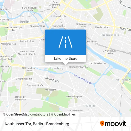 Kottbusser Tor map