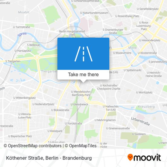 Köthener Straße map