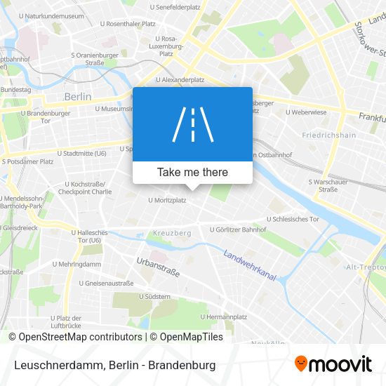Leuschnerdamm map