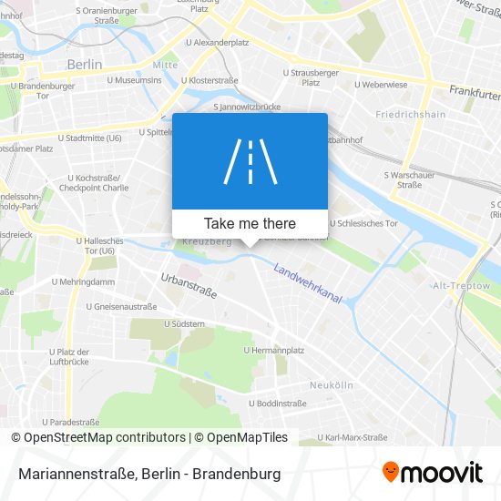 Mariannenstraße map