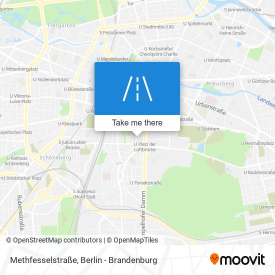 Methfesselstraße map