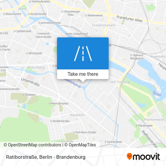 Ratiborstraße map