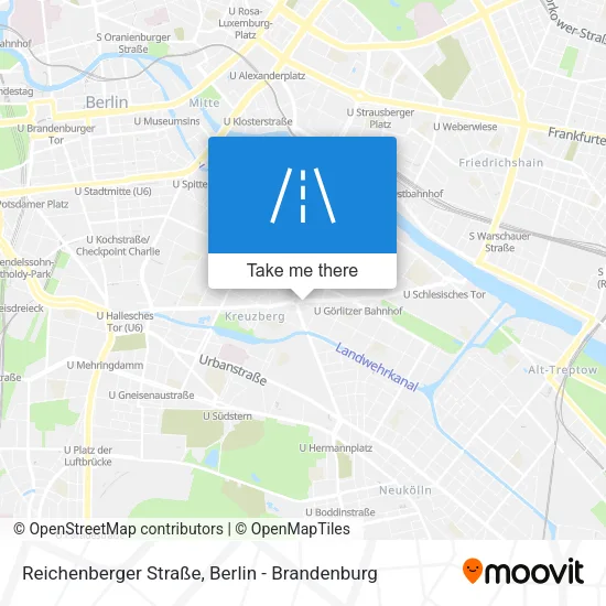 Reichenberger Straße map