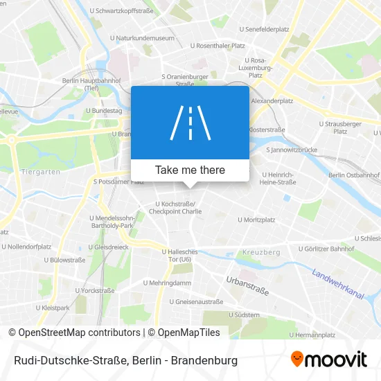 Rudi-Dutschke-Straße map