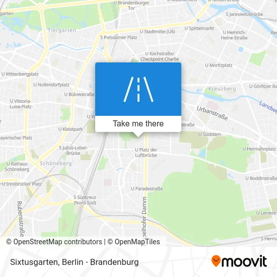 Sixtusgarten map