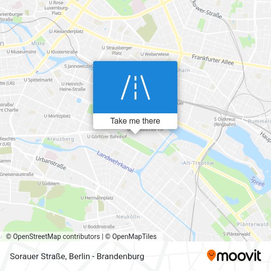 Sorauer Straße map