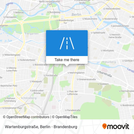 Wartenburgstraße map