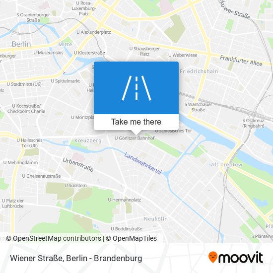 Wiener Straße map