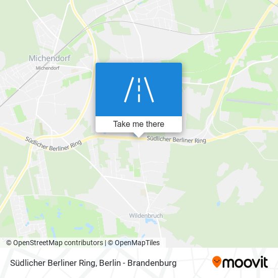 Südlicher Berliner Ring map