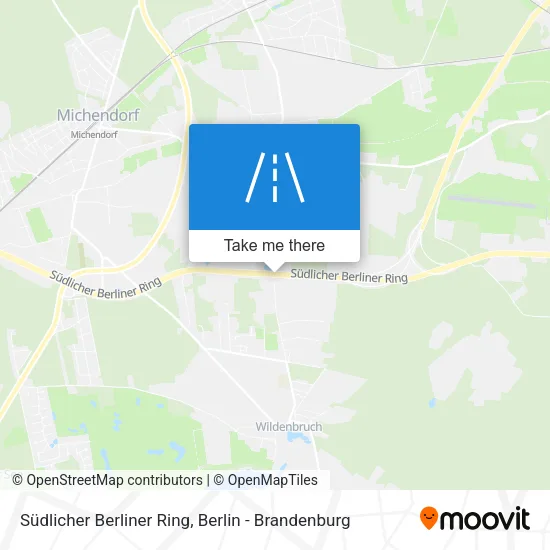 Карта Südlicher Berliner Ring