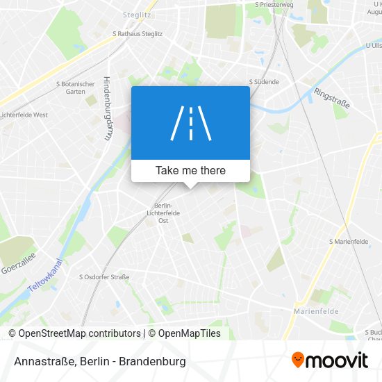 Annastraße map
