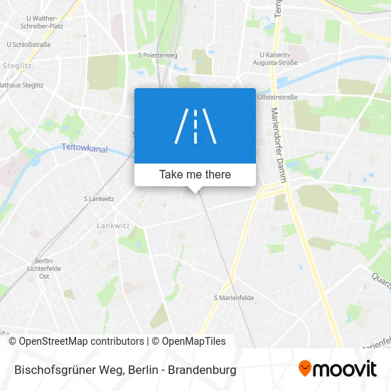 Карта Bischofsgrüner Weg