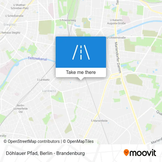 Карта Döhlauer Pfad