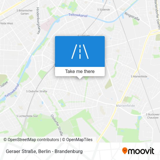 Geraer Straße map