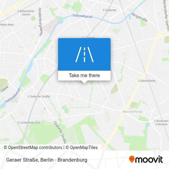 Geraer Straße map