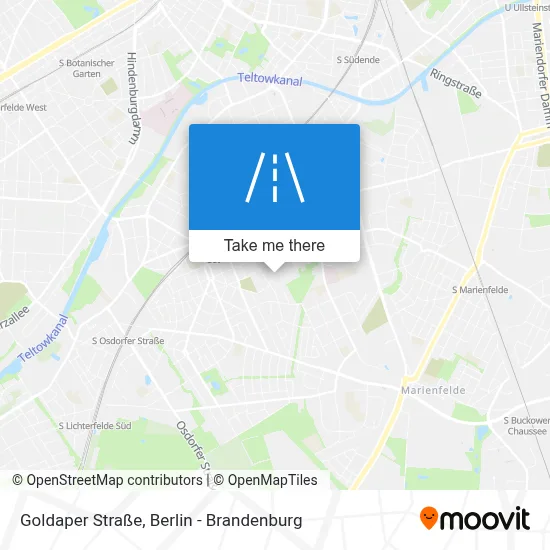 Goldaper Straße map