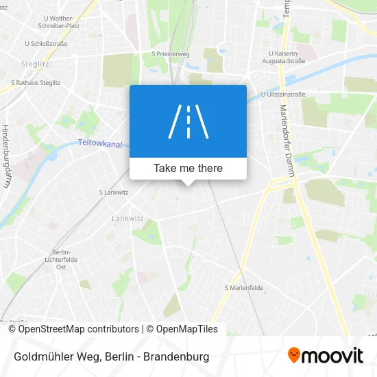 Карта Goldmühler Weg