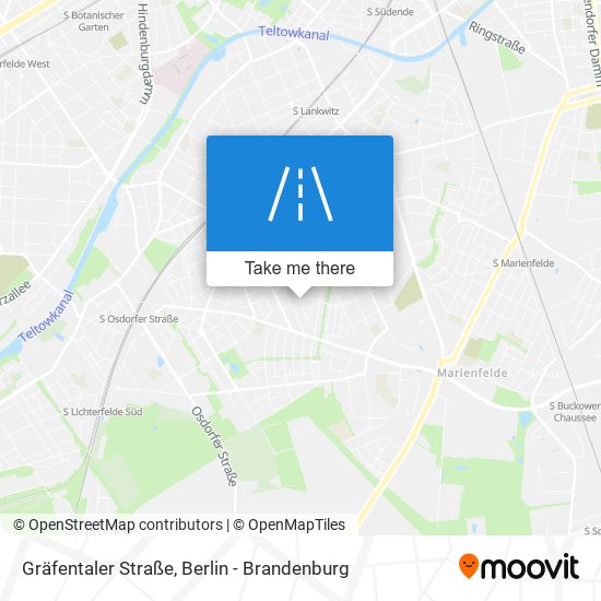 Карта Gräfentaler Straße