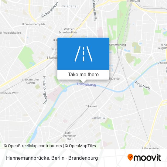 Hannemannbrücke map