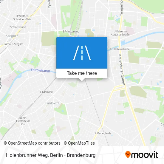 Карта Holenbrunner Weg