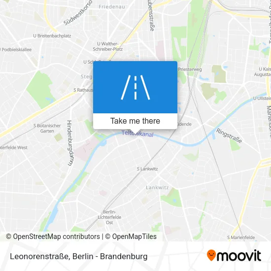 Карта Leonorenstraße