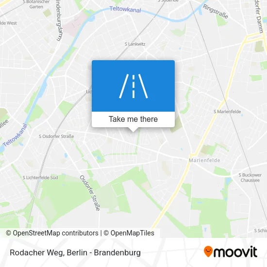 Карта Rodacher Weg