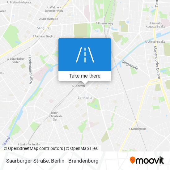 Saarburger Straße map