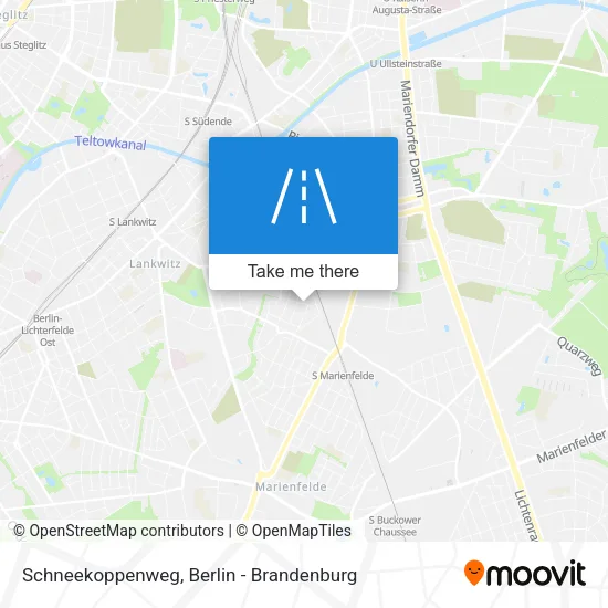 Карта Schneekoppenweg