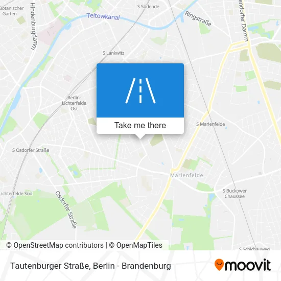 Карта Tautenburger Straße