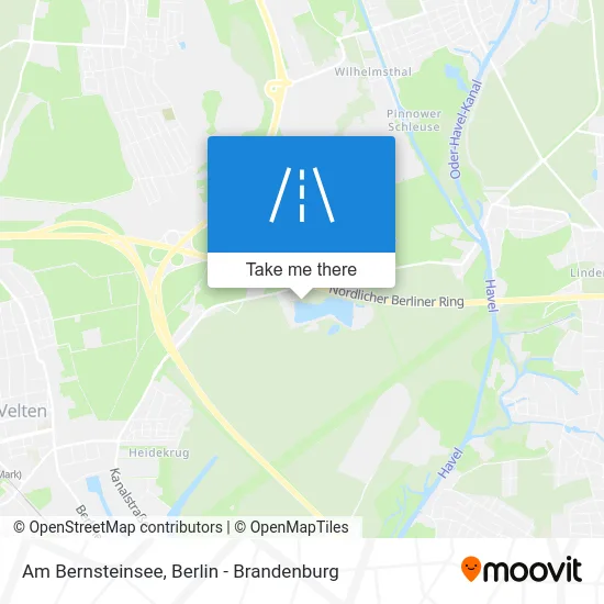 Am Bernsteinsee map