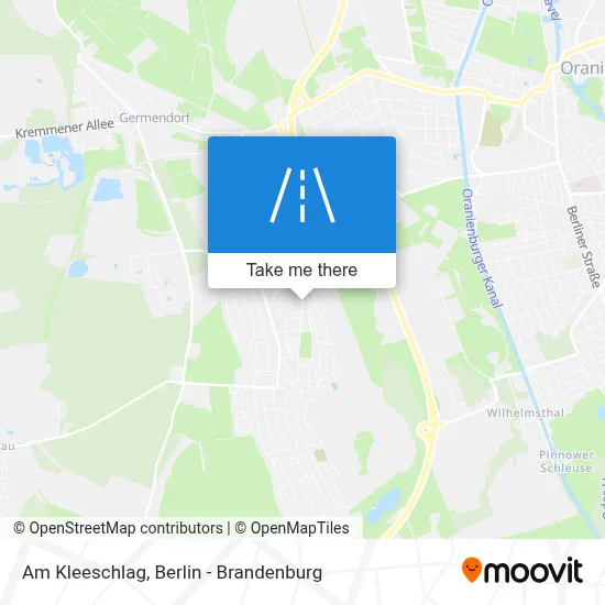 Am Kleeschlag map