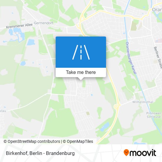 Birkenhof map