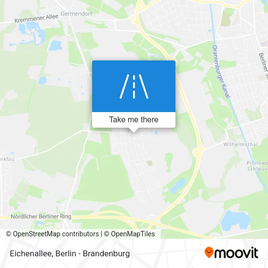 Карта Eichenallee