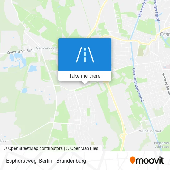 Карта Esphorstweg