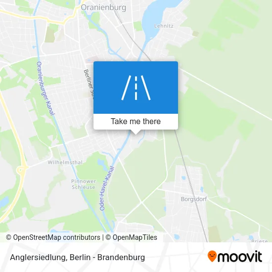 Карта Anglersiedlung