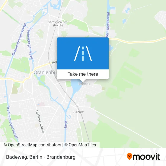 Карта Badeweg