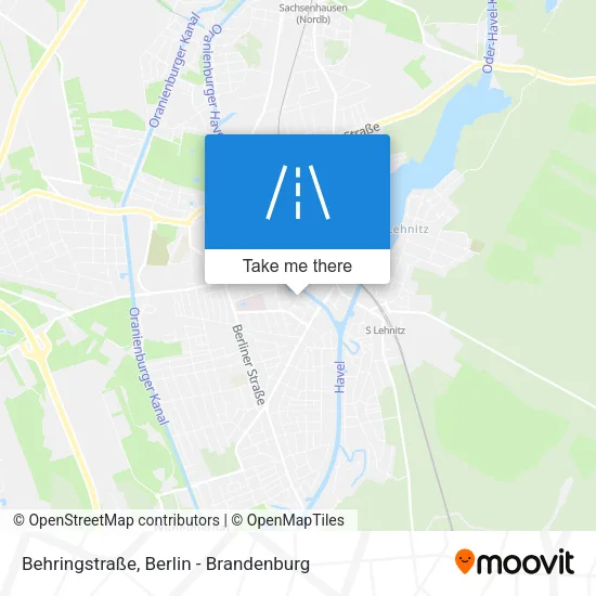 Карта Behringstraße