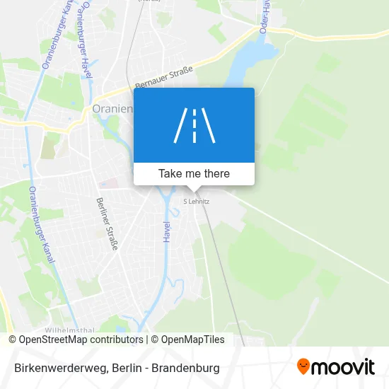 Birkenwerderweg map