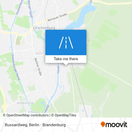 Bussardweg map