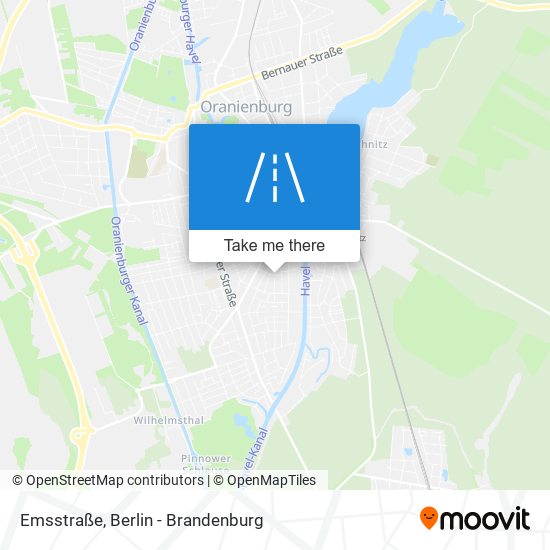 Emsstraße map