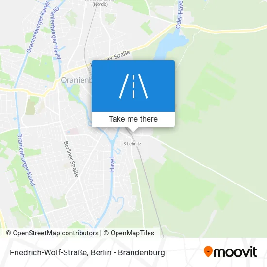 Карта Friedrich-Wolf-Straße