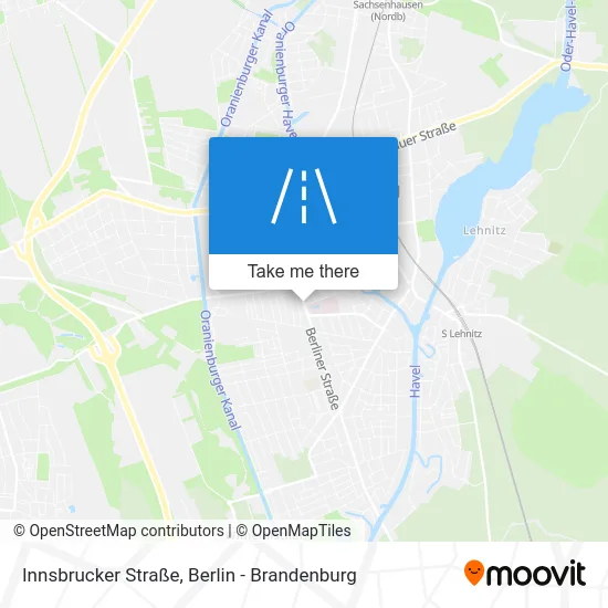 Innsbrucker Straße map