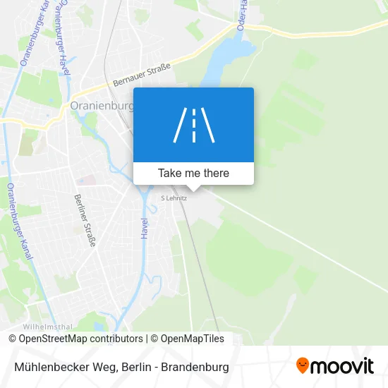 Карта Mühlenbecker Weg