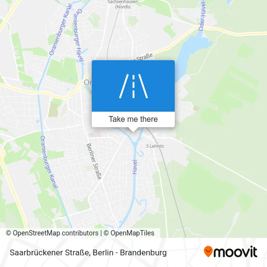 Карта Saarbrückener Straße