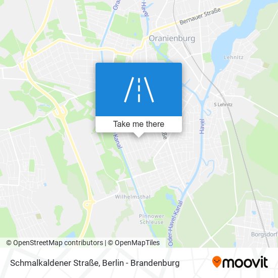 Schmalkaldener Straße map