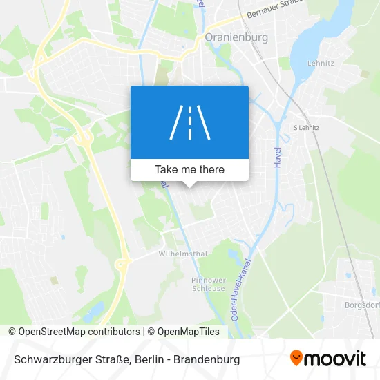 Карта Schwarzburger Straße