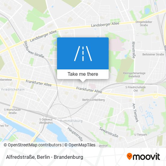 Alfredstraße map