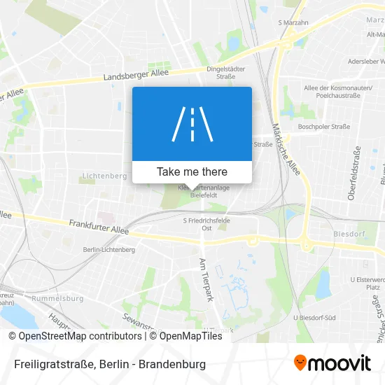 Freiligratstraße map
