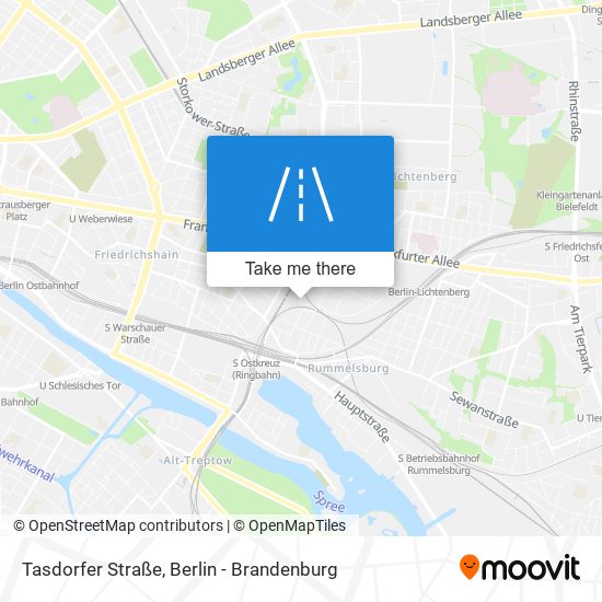 Tasdorfer Straße map