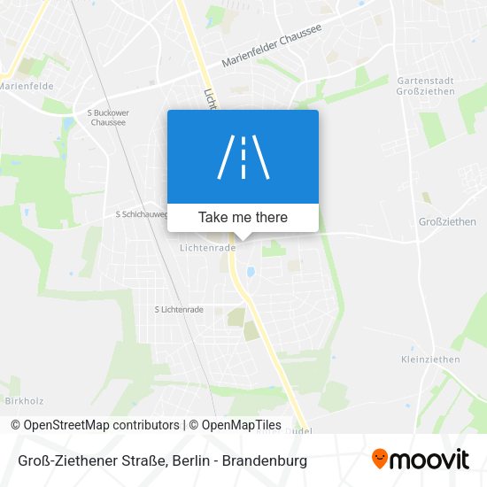 Groß-Ziethener Straße map